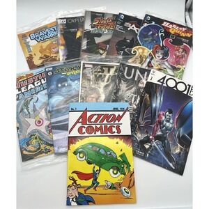Lot of 11 Loot Crate Comics, Most Sealed, Superman,‎ Batman, Star Wars, Mad +
